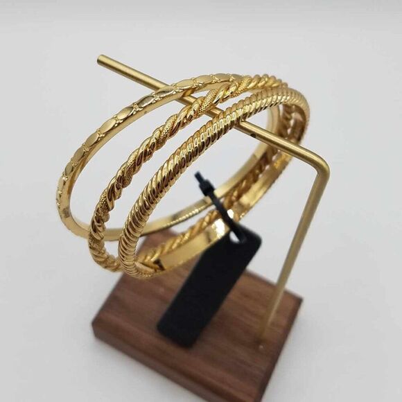 J Crew Trio of Bangle Bracelets NWT!  NEW! - Picture 3 of 6